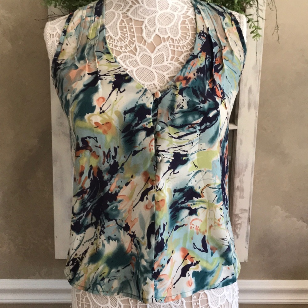 Kylee sleeveless racerback top size M